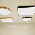 Modern ceiling lamp hollow ceiling lamp 3d model