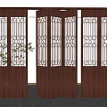 Chinese Screen Partition 3d model