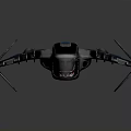 Modern Fighter Sci-fi Fighter 3d model