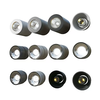 Modern Downlight Spotlight 3d model