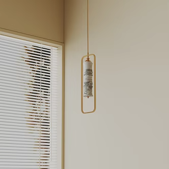 Modern chandelier 3d model