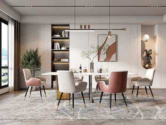 Modern Restaurant 3d model