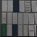 Diverse Hinged Doors With Classic And Modern Styles And Multiple Color Choices