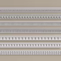Various Decorative Gypsum Molding Designs for Interior Trim with Ornate Patterns and Styles