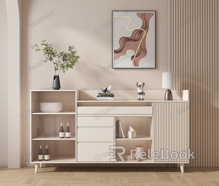 Modern Sideboard Cream Sideboard model