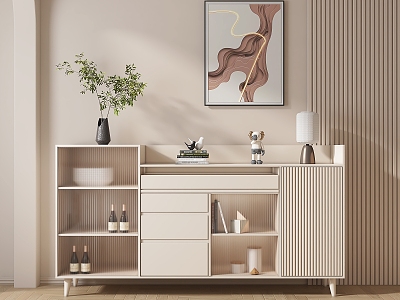 Modern Sideboard Cream Sideboard model