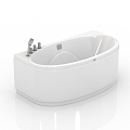 Modern Bathroom Supplies Bathtub 3d model