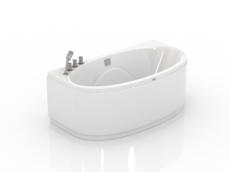 Modern Bathroom Supplies Bathtub 3d model