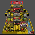 Indoor Adventure Playground With Multi Level Tubes Platforms And Ball Pit