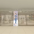 FUFEDIDI Clothing Store With Stylish Window Display Mannequins And Glass Front