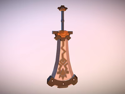 Industrial Equipment With Cylindrical Structure Intricate Surface Patterns Top Mounted Device And Sturdy Base 3d model