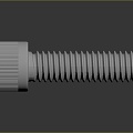 Screw Nut Pan Head Screw Round Head Screw Cylindrical Head Screw Countersunk Head Screw Flat Head Screw 3d model