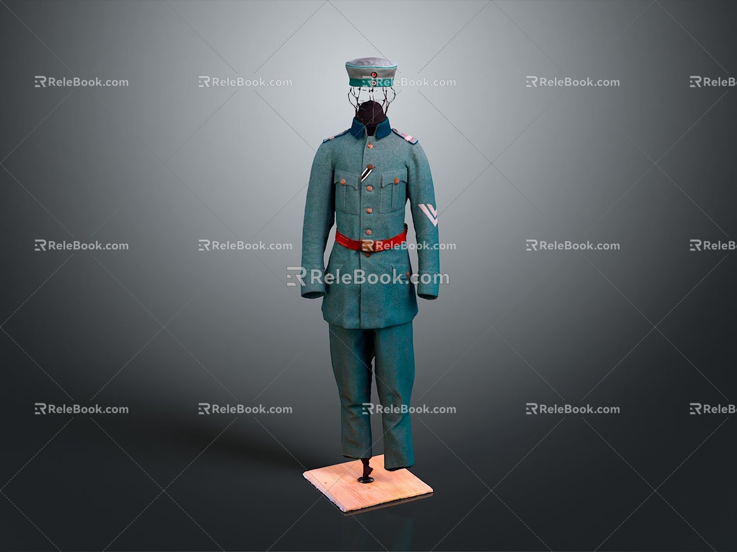 Military Uniform Military Clothing Military Clothing Officer Clothing Police Uniform General Clothing General Clothing 3d model