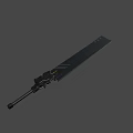 weapon mechanical knife 3d model