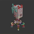 Modern Robot Lego Robot Toy 3d model