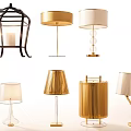 lamp table lamp 3d model