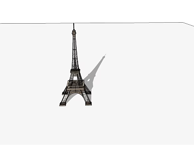 Modern ornaments Eiffel Tower 3d model Modern ornaments Eiffel Tower 3d model