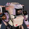 Robot Armor Warrior Game Character Iron Man 3d model