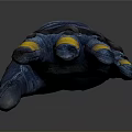 Durable Blue and Yellow Work Gloves For Daily Use With Protective Design