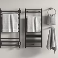 Towel rack 3d model