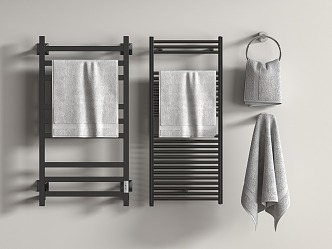 Towel rack 3d model