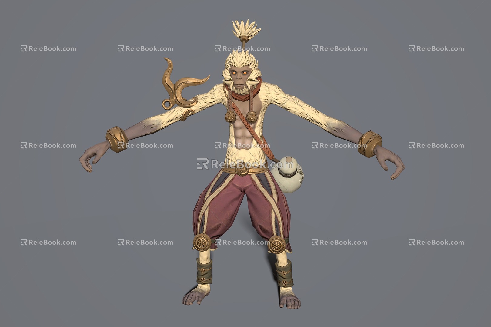 Monkey Monkey Monster Monkey Warrior 3d model