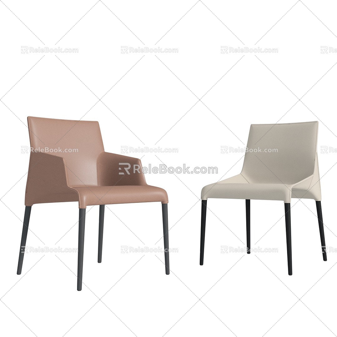 Single chair combination 3d model