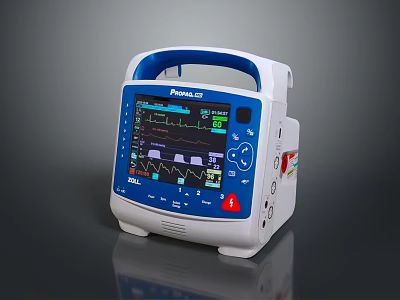 Modern Reception Desk With Sleek Design And Functional Storage Solutions 3d model