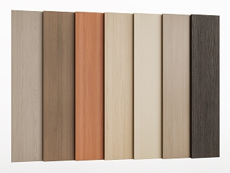 Modern wall panel wood veneer wall panel 3d model