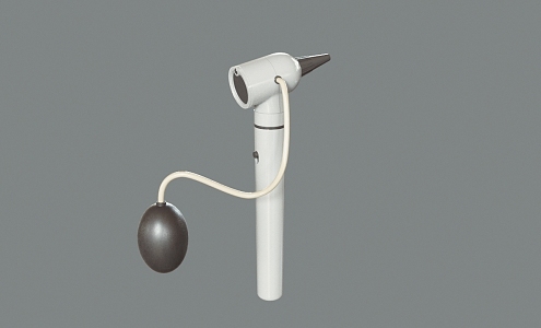 Bumming otoscope medical equipment 3d model