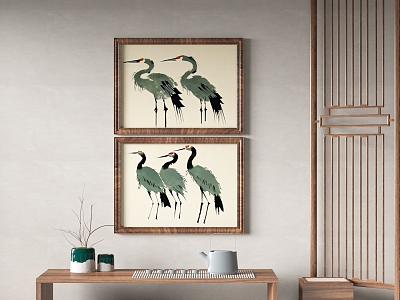 New Chinese Decorative Painting model