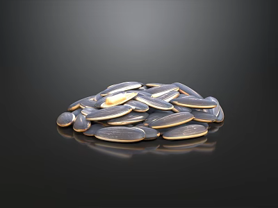 Snack Shop Offering Delicious Sunflower Seeds For Tasty Snacking Moments 3d model