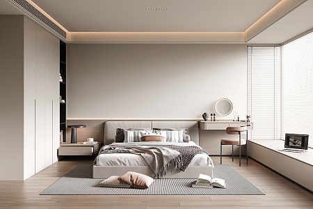 Modern Bedroom 3d model