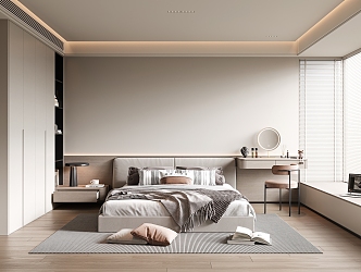 Modern Bedroom 3d model