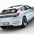 The car is extremely krypton 001 2022 with interior trim 3d model