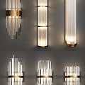 Modern Wall Lamps With Glass And Metal Design For Contemporary Interior Lighting