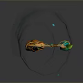 Scepter Ancient Scepter Cane Ancient Scepter Magic Scepter Metal Scepter Classical Scepter Magic Scepter 3d model