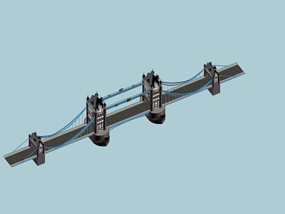 London Bridge 3d model