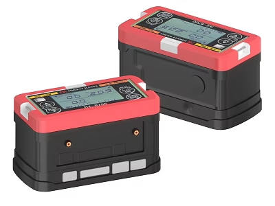 gas detector gas monitor environmental detector environmental monitor 3d model