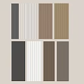 Vertical Striped Background Wall With Various Color Options And Textures For Interior Design