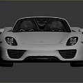 White Luxury Convertible Sports Car With Open Top Sleek Design And Black Wheels