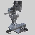 Homemade CNC milling machine 3d model