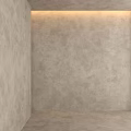 Neutral Beige Textured Wall Component With Subtle Pattern For Contemporary Interior