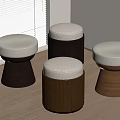Sofa stool 3d model