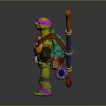 Ninja Turtles Teenage Mutant Turtles Ninja Cartoon Ninja Turtles Animation Ninja Turtles Animation Ninja Turtles 3d model