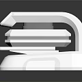 Modern Copier Automatic Transfer Machine Black and White Copier Color Copier 3d model
