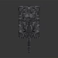 Futuristic Sci Fi Tank With Advanced Armored Technology And Structure