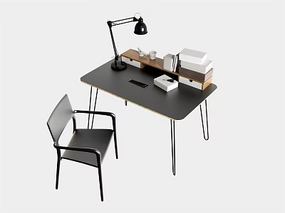 modern desk chair 3d model