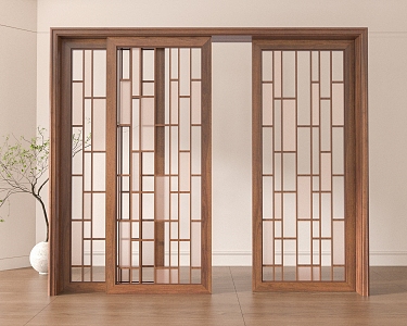 sliding door 3d model