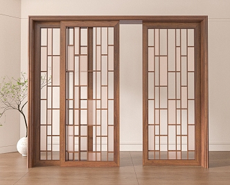 sliding door 3d model